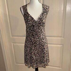 JUNIORS - Floral Sleeveless Dress - Size XL